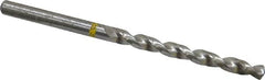 Accupro - 3/16" 130° Vanadium High Speed Steel Jobber Drill - Bright Finish, Right Hand Cut, Spiral Flute, Straight Shank, 86mm OAL, Split Point - Benchmark Tooling