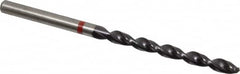 Accupro - 5/32" 135° Cobalt Jobber Drill - TiAlN Finish, Right Hand Cut, Spiral Flute, Straight Shank, 75mm OAL, UX Point - Benchmark Tooling
