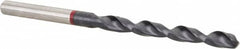 Accupro - 3/16" 135° Cobalt Jobber Drill - TiAlN Finish, Right Hand Cut, Spiral Flute, Straight Shank, 86mm OAL, UX Point - Benchmark Tooling