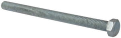 Made in North America - 5/8-11 UNC, 8-1/2" Length Under Head Hex Head Cap Screw - Fully Threaded, Grade 5 Steel, Zinc-Plated Finish, 15/16" Hex - Benchmark Tooling