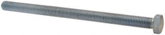 Made in North America - 5/8-11 UNC, 10" Length Under Head Hex Head Cap Screw - Fully Threaded, Grade 5 Steel, Zinc-Plated Finish, 15/16" Hex - Benchmark Tooling
