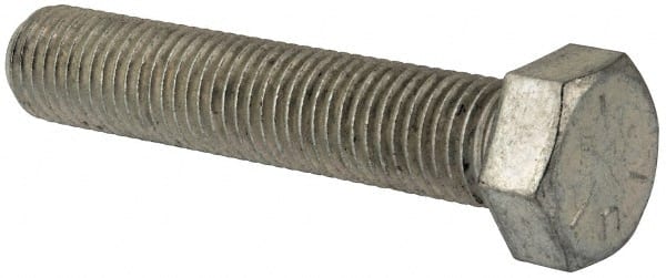 Made in USA - 7/8-9 UNC, 4-1/2" Length Under Head Hex Head Cap Screw - Benchmark Tooling