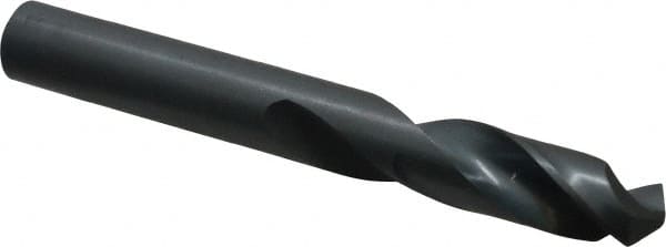 Hertel - 29/64" 135° Spiral Flute High Speed Steel Screw Machine Drill Bit - Benchmark Tooling