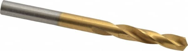 Hertel - #16 135° Spiral Flute High Speed Steel Screw Machine Drill Bit - Benchmark Tooling