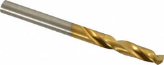 Hertel - #17 135° Spiral Flute High Speed Steel Screw Machine Drill Bit - Benchmark Tooling