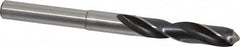 Hertel - 35/64" Drill, 118° Point, High Speed Steel Silver Deming & Reduced Shank Drill Bit - Benchmark Tooling