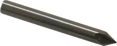 Hertel - 3/16" Head Diam, 3/16" Shank Diam, 3 Flute 60° Solid Carbide Countersink - Benchmark Tooling