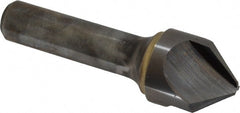 Hertel - 7/8" Head Diam, 1/2" Shank Diam, 3 Flute 90° Solid Carbide Countersink - Benchmark Tooling