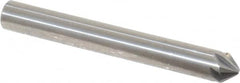 Hertel - 3/16" Head Diam, 3/16" Shank Diam, 6 Flute 82° Solid Carbide Countersink - Benchmark Tooling