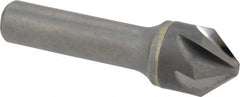 Hertel - 3/4" Head Diam, 1/2" Shank Diam, 6 Flute 82° Solid Carbide Countersink - Benchmark Tooling