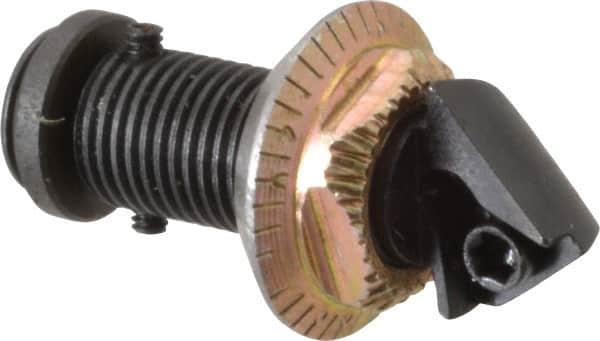 Circle Cutting Tool - Series Cartridges for Angular/Straight Mount Bars, Right Hand Cut, 0.81" Min Bore Diam, Boring Cartridge - Insert Style TCMT 1.21.21 - Benchmark Tooling