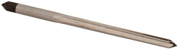 Interstate - #2/0 Pin, 0.1462" Diam, 0.1137" Small End, 5/32" Diam Straight Shank, 1-9/16" Flute, Taper Pin Reamer - Benchmark Tooling