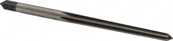 Interstate - #1 Pin, 0.1798" Diam, 0.1447" Small End, 3/16" Diam Straight Shank, 1-11/16" Flute, Taper Pin Reamer - Benchmark Tooling