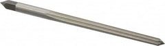 Interstate - #3 Pin, 0.2294" Diam, 0.1813" Small End, 15/64" Diam Straight Shank, 2-5/16" Flute, Taper Pin Reamer - Benchmark Tooling