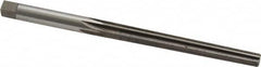 Interstate - #4 Pin, 0.2604" Diam, 0.2071" Small End, 17/64" Diam Straight Shank, 2-9/16" Flute, Taper Pin Reamer - Benchmark Tooling