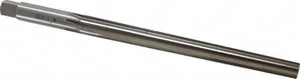 Interstate - #7 Pin, 27/64" Diam, 0.3297" Small End, 13/32" Diam Straight Shank, 4-7/16" Flute, Taper Pin Reamer - Benchmark Tooling