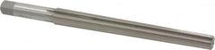 Interstate - #10 Pin, 0.7216" Diam, 0.5799" Small End, 5/8" Diam Straight Shank, 6-13/16" Flute, Taper Pin Reamer - Benchmark Tooling