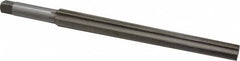 Interstate - #11 Pin, 0.878" Diam, 0.706" Small End, 3/4" Diam Straight Shank, 8-1/4" Flute, Taper Pin Reamer - Benchmark Tooling