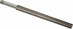 Interstate - #12 Pin, 1.05" Diam, 0.842" Small End, 7/8" Diam Straight Shank, 10" Flute, Taper Pin Reamer - Benchmark Tooling