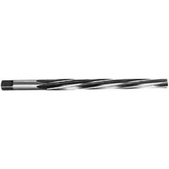 Interstate - #0 Pin, 0.1638" Diam, 0.1287" Small End, 11/64" Diam Straight Shank, 1-11/16" Flute, Taper Pin Reamer - Benchmark Tooling