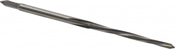 Value Collection - #6/0 Pin, 0.0806" Diam, 0.0611" Small End, 3/32" Diam Straight Shank, 15/16" Flute, Taper Pin Reamer - Benchmark Tooling