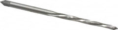 Interstate - #4/0 Pin, 0.1142" Diam, 0.0869" Small End, 1/8" Diam Straight Shank, 1-5/16" Flute, Taper Pin Reamer - Benchmark Tooling