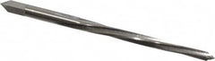 Interstate - #2/0 Pin, 0.1462" Diam, 0.1137" Small End, 5/32" Diam Straight Shank, 1-9/16" Flute, Taper Pin Reamer - Benchmark Tooling