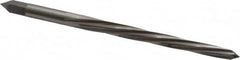 Interstate - #1 Pin, 0.1798" Diam, 0.1447" Small End, 3/16" Diam Straight Shank, 1-11/16" Flute, Taper Pin Reamer - Benchmark Tooling