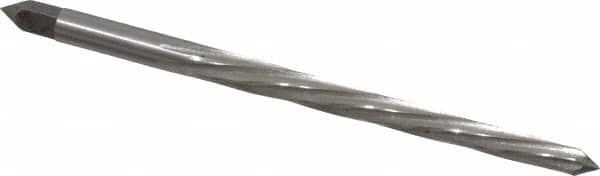 Interstate - #2 Pin, 0.2006" Diam, 0.1605" Small End, 13/64" Diam Straight Shank, 1-15/16" Flute, Taper Pin Reamer - Benchmark Tooling