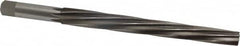 Interstate - #10 Pin, 0.7216" Diam, 0.5799" Small End, 5/8" Diam Straight Shank, 6-13/16" Flute, Taper Pin Reamer - Benchmark Tooling