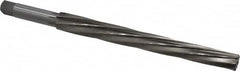 Interstate - #11 Pin, 0.878" Diam, 0.706" Small End, 3/4" Diam Straight Shank, 8-1/4" Flute, Taper Pin Reamer - Benchmark Tooling