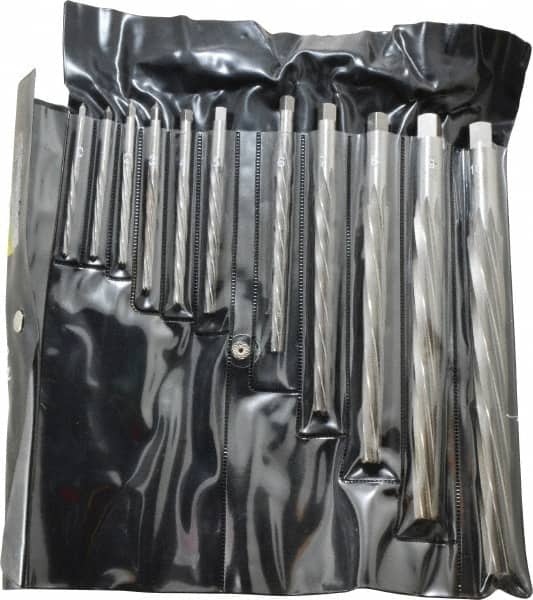 Interstate - #10 to #0 Pin, Straight Shank, Taper Pin Reamer Set - Benchmark Tooling