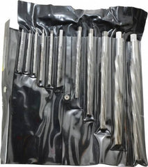 Interstate - #10 to #0 Pin, Straight Shank, Taper Pin Reamer Set - Benchmark Tooling