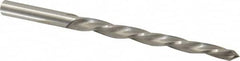 Interstate - #4 Pin, 0.2604" Diam, 0.2071" Small End, 17/64" Diam Straight Shank, 2-9/16" Flute, Taper Pin Reamer - Benchmark Tooling