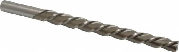 Interstate - #10 Pin, 0.7216" Diam, 0.5799" Small End, 5/8" Diam Straight Shank, 6-13/16" Flute, Taper Pin Reamer - Benchmark Tooling