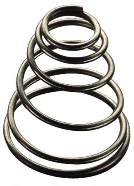 Associated Spring Raymond - 0.6" OD, 0.029" Wire, 5/8" Free Length, Compression Spring - 3.57 Lb Spring Rating - Benchmark Tooling