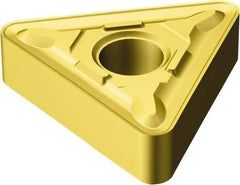 Sandvik Coromant - TNMG433 MR Grade 2015 Carbide Turning Insert - 60° Triangle, 1/2" Inscr Circle, 3/16" Thick, 3/64" Corner Radius - Benchmark Tooling