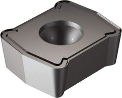 Sandvik Coromant - LCMX030304 58 3040 Grade Carbide Indexable Insert Drill - TiCN/Al2O3 Coated, Square, 0.1252" Thick, 0.0157" Cnr Rad, 7° Relief Angle - Benchmark Tooling