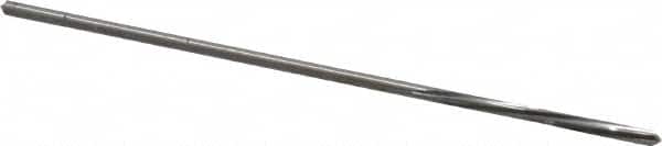 Made in USA - 1/16" High Speed Steel 4 Flute Chucking Reamer - Spiral Flute, 0.0585" Straight Shank, 1/2" Flute Length, 2-1/2" OAL - Benchmark Tooling