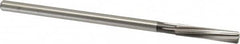 Chucking Reamer: 19/64″ Dia, 6″ OAL, 1-1/2″ Flute Length, Straight Shank, High Speed Steel 6 Flute, RH