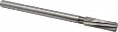 Made in USA - 21/32" High Speed Steel 8 Flute Chucking Reamer - Benchmark Tooling