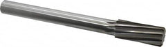 Made in USA - 1-1/4" High Speed Steel 10 Flute Chucking Reamer - Benchmark Tooling