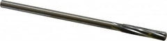 Made in USA - 5/16" Cobalt 6 Flute Chucking Reamer - Spiral Flute, 0.2792" Straight Shank, 1-1/2" Flute Length, 6" OAL - Benchmark Tooling