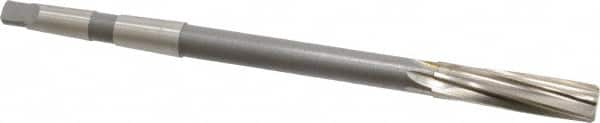 Made in USA - 1/2" High Speed Steel 6 Flute Chucking Reamer - Benchmark Tooling