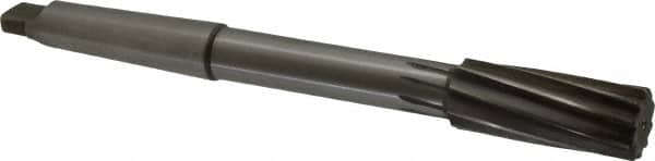 Made in USA - 1-1/8" High Speed Steel 10 Flute Chucking Reamer - Benchmark Tooling