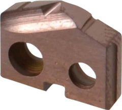 Allied Machine and Engineering - 27/64" Diam x 3/32" Thick, Seat Code Y, 132° Included Angle Spade Drill Insert - AM200 Coated, Cobalt, Grade Super Cobalt, Series GEN2 T-A - Benchmark Tooling