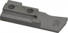 Kennametal - Right Hand, 3/32 Inch Insert Width, Indexable Cutoff and Grooving Support Blade - SB333101 - Benchmark Tooling