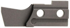 Kennametal - Left Hand Cut, 1/8" Insert Width, Cutoff & Grooving Support Blade for Indexables - 1/8" Blade Width - Benchmark Tooling