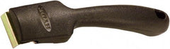 Hyde Tools - Stiff High Carbon Steel 2-Edge Scraper - 1-1/2" Blade Width, Nylon Handle - Benchmark Tooling
