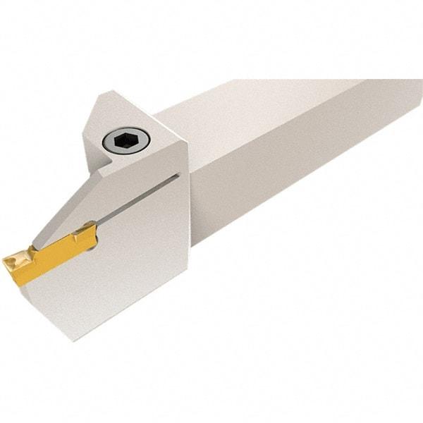 Iscar - HFH, External, Left Hand, 25mm Max Depth of Cut, 4mm Max Groove Width, Indexable Grooving Tool Holder - H.PL 40.. Insert Compatibility, 20mm Shank Height, 20mm Shank Width, 140mm OAL - Benchmark Tooling